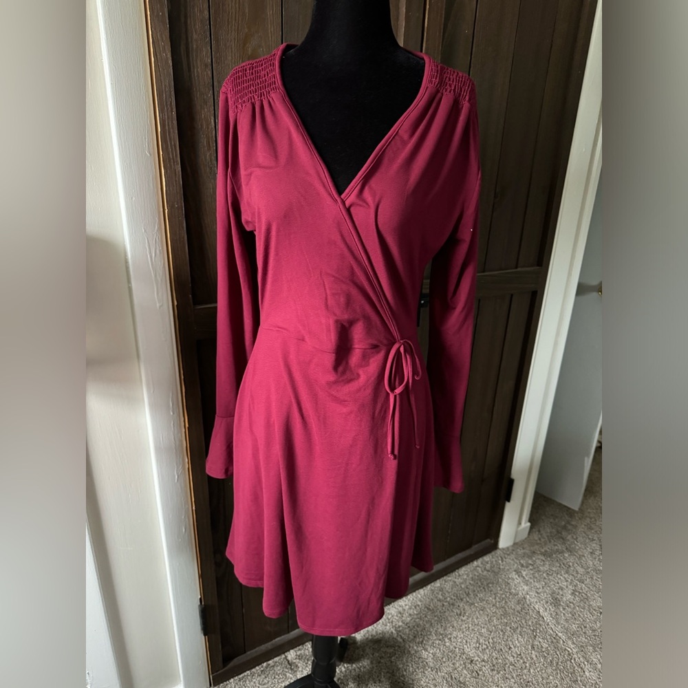 Long Sleeve Short Dress